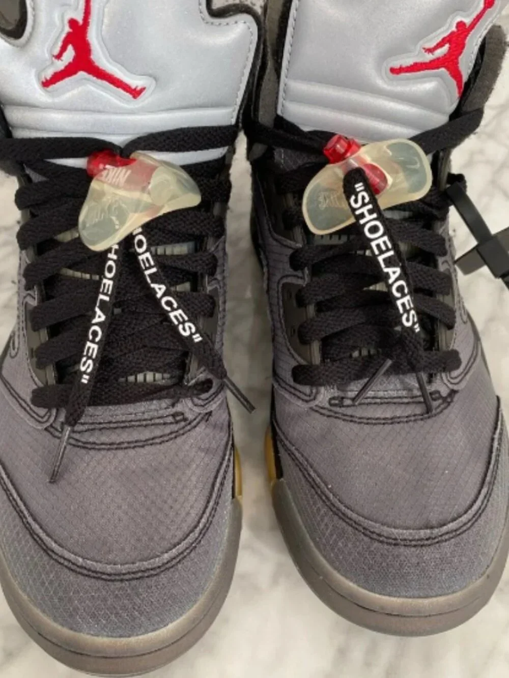 Jordan 5 Retro Off White Muslin sneakers